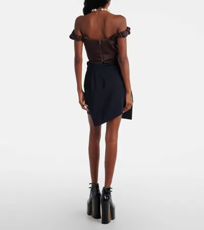 SUNDAY垂褶紧身胸衣