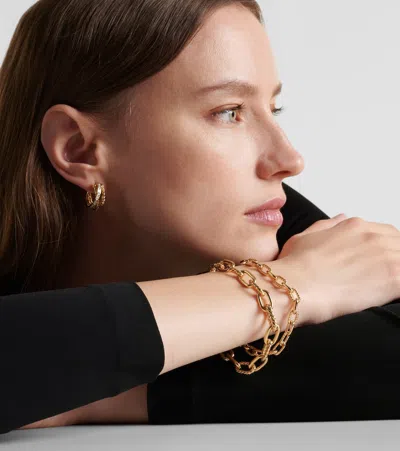 David Yurman 18kt Yellow Gold Madison Chain Bracelet In Gold