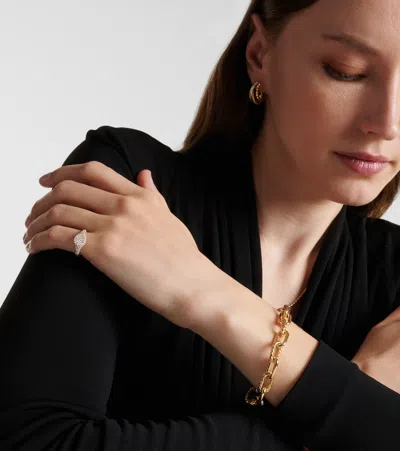 David Yurman 18kt Yellow Gold Madison Chain Bracelet In Gold