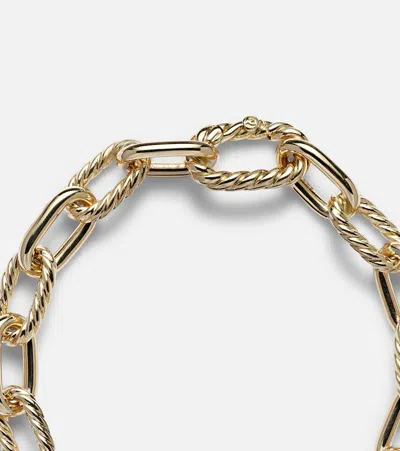 David Yurman 18kt Yellow Gold Madison Chain Bracelet In Gold