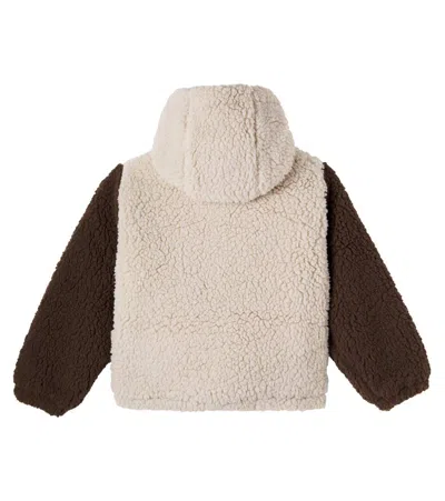 Tinycottons Faux Shearling Jacket In Multi