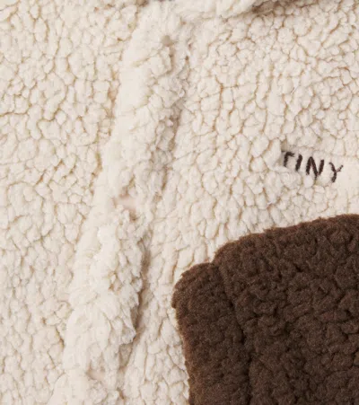 Tinycottons Faux Shearling Jacket In Multi