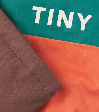 拼色滑雪背带裤