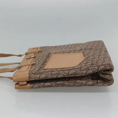 Pre-owned Dior Trotter Brown Canvas Tote Bag ()
