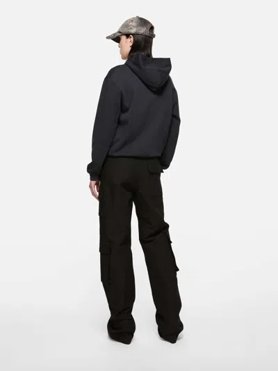 Acne Studios Flared Pants In Black