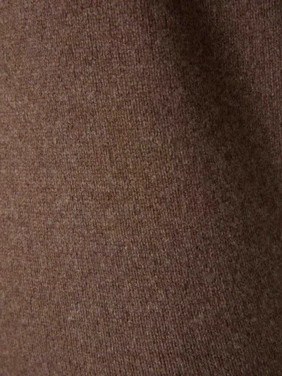 Jacquemus Womens Brown P La Maille Castagna High-neck Wool Top In Brown