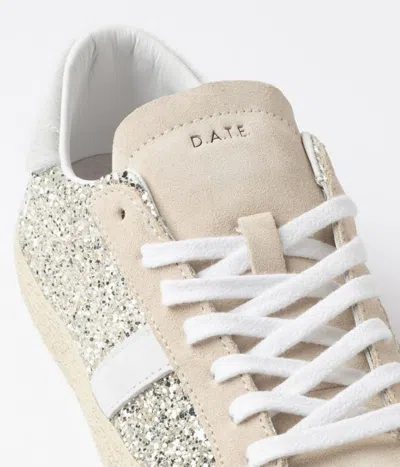 Date Glitter-detailing Sneakers In Animal Print