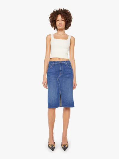 Mother The Ditcher Midi Skirt Do Not Disturb In Multi
