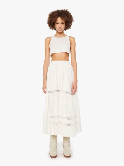 Mother The Laced Up Skirt Where Wildflowers Grow In Multi