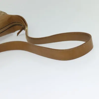 Pre-owned Gucci Gg Canvas Beige Canvas Shoulder Bag ()