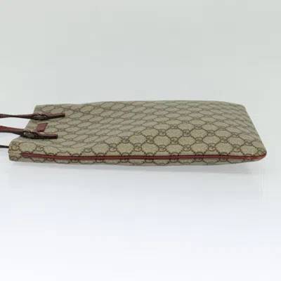 Pre-owned Gucci Gg Canvas Beige Canvas Tote Bag ()