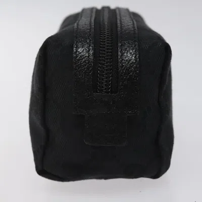 Pre-owned Gucci Gg Canvas Black Canvas Clutch Bag ()