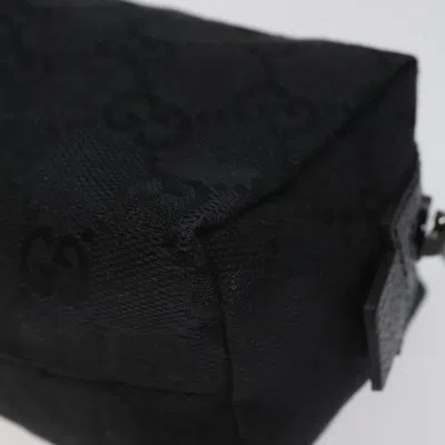 Pre-owned Gucci Gg Canvas Black Canvas Clutch Bag ()