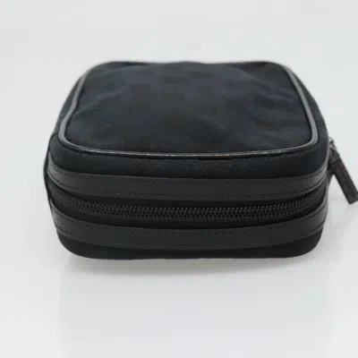 Pre-owned Gucci Gg Canvas Black Canvas Clutch Bag ()
