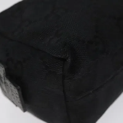 Pre-owned Gucci Gg Canvas Black Canvas Clutch Bag ()