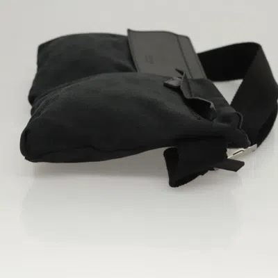 Pre-owned Gucci Gg Canvas Black Canvas Shoulder Bag ()