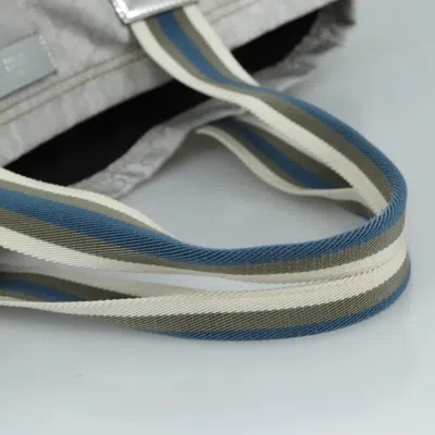 Pre-owned Gucci Gg Canvas Grey Canvas Tote Bag ()