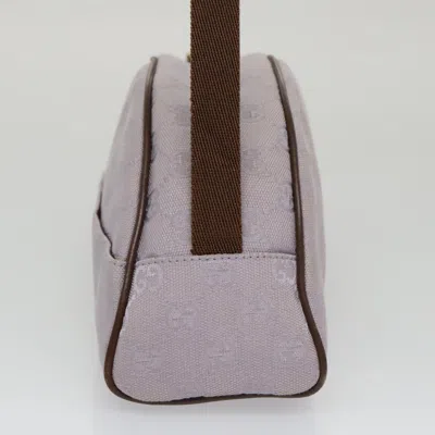Pre-owned Gucci Gg Canvas Purple Canvas Shoulder Bag ()
