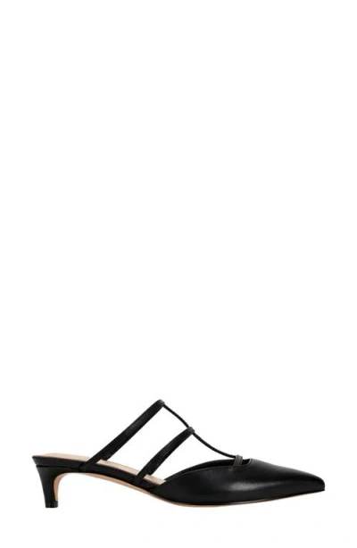 Marc Fisher Ltd Kodie Kitten Heel Pointed Toe Mule In Black