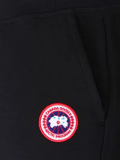 Canada Goose Joggers Elastic Waistband Side Pockets In Black