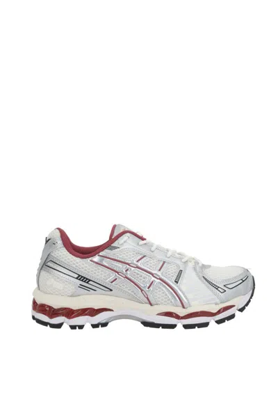 Asics Gel Kayano Running Shoe With Contrast Sole In Multi