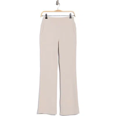 Calvin Klein Performance Tech Waffle Flare Pants In Gray