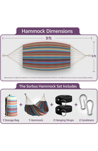 Sorbus Double Hammock In Multi