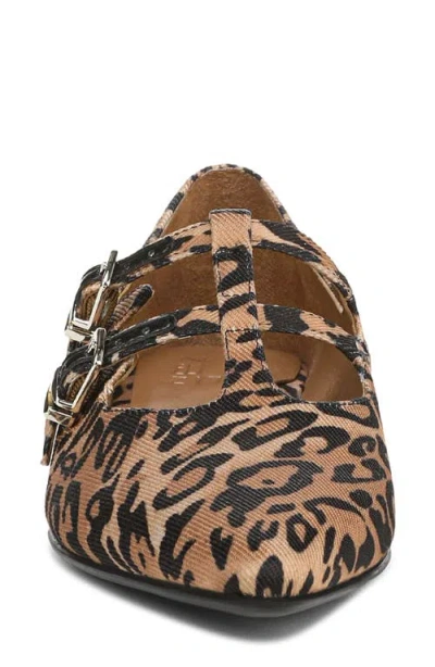 Naturalizer Brigitte T-strap Mary Jane Flat In Multi