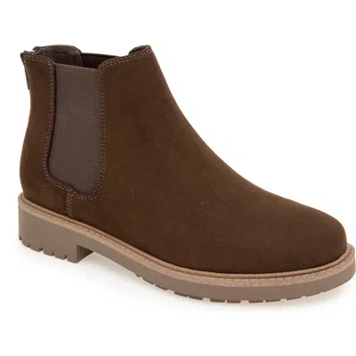 Esprit Sam Lug Sole Chelsea Boot In Brown