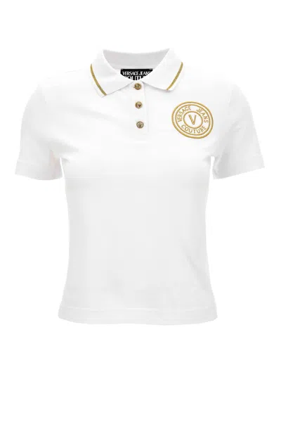 Versace Jeans Couture Polo In White