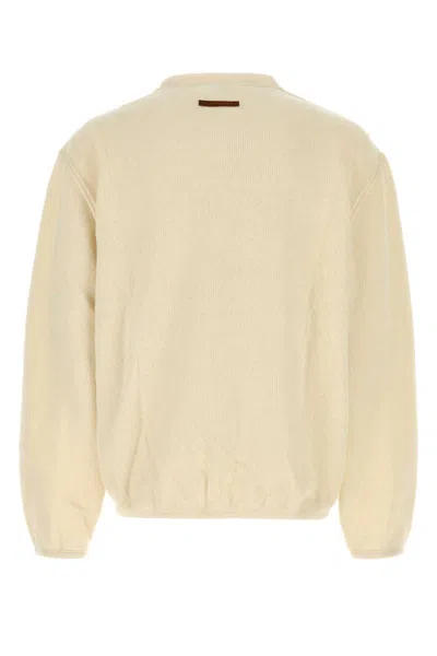 1989 Studio Ribbed Sweater With Slits And Button Detail In Animal Print