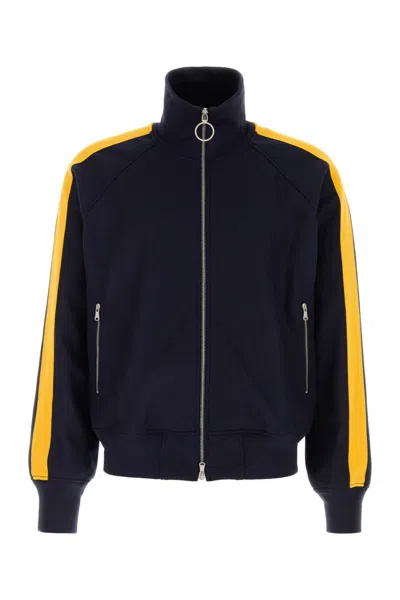 1989 Studio Jacket High Collar Side Stripes In Blue