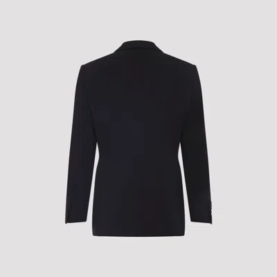 Tom Ford Tuxedo Jacket With Notch Lapel And Pockets In Black
