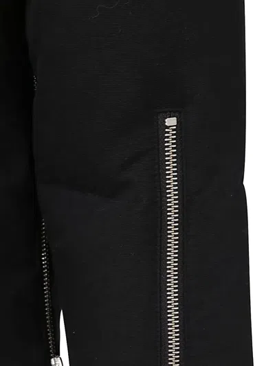 Moose Knuckles Padded-design Hooded Jacket In Black