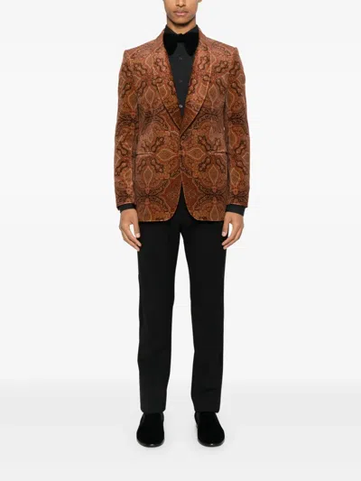 单排扣西装夹克