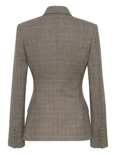 Adam Lippes Malone Double-breasted Blazer In Multi