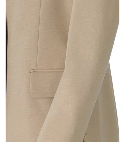 Max Mara Blazer Jersey Messina Orzo  Weekend In Brown