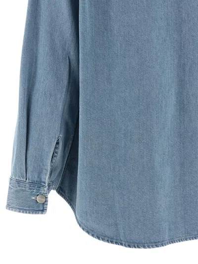 Carhartt Marly Shirt And Blouse Light Blue In Blue