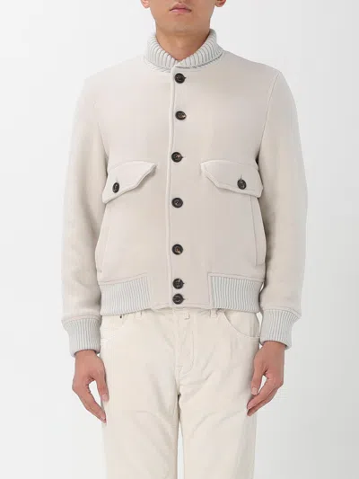 Eleventy Buttoned Jacket In Neutral