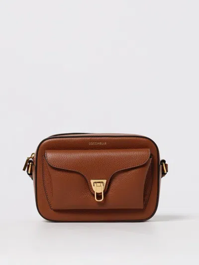 Coccinelle Beat Soft Shoulder Bag In Brown