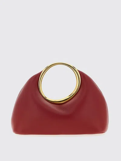Jacquemus Le Petit Calino Ring Leather Top-handle Bag In Red