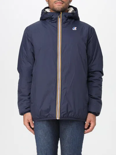 K-way Blouson Le Vrai Claude 4.0 In Blue