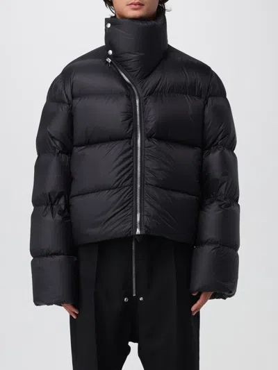 Rick Owens Black Porterville Jumbo Hooded Peter Down Jacket In Black