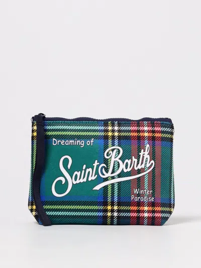 Mc2 Saint Barth Aline Clutch Bag In Green