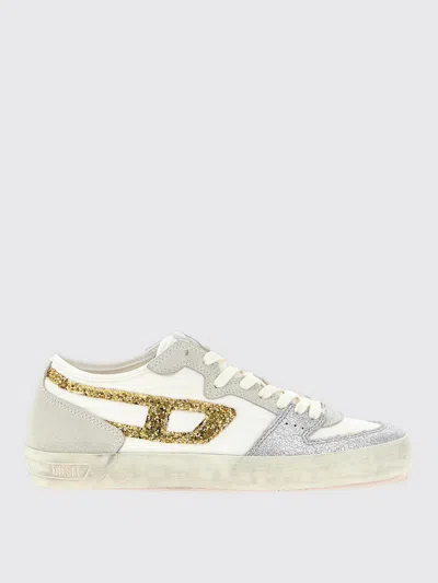 Diesel Low Top Sneakers Contrast Panels In Multi