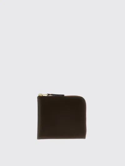 Comme Des Garçons Wallet Classic Line Wallet In Brown