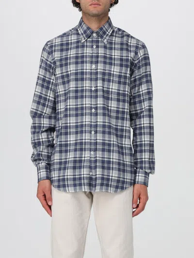 Paul & Shark Shirt  Men Color Multicolor In Blue