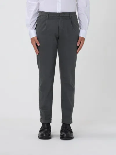 Fay Pleated Trousers In Gray