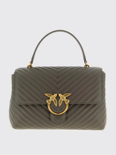 Pinko Love Lady Handbag In Gray