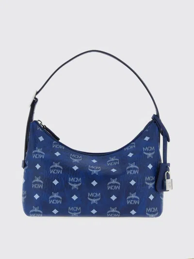 Mcm Bags Blue, White In Blue